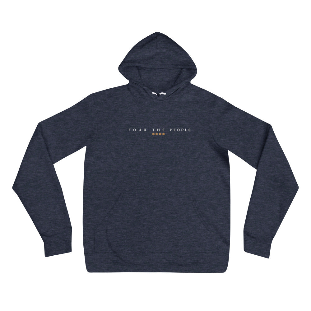 Four The People Hoodie - Blue